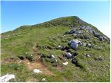 Bitenjska planina - Gladki vrh (Ratitovec)